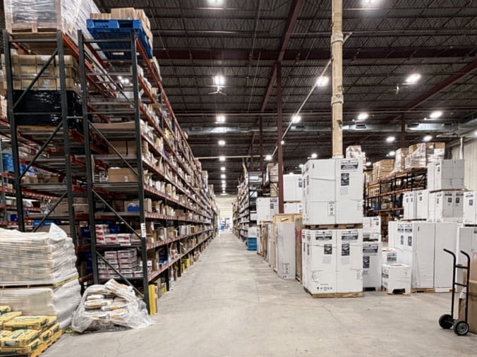 PLumbing supply warehouse Hughes Supply Denver CO